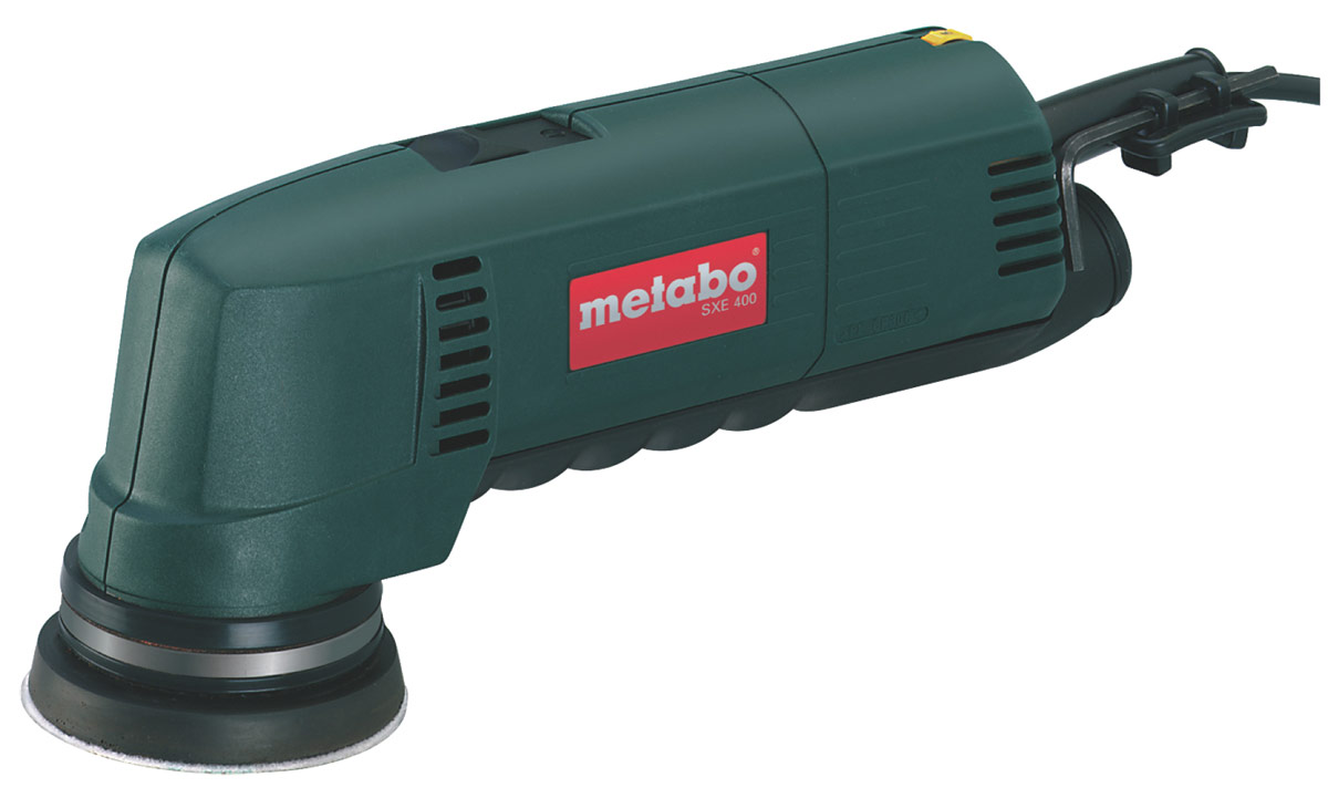 Увеличенная фотография Электрическая орбитальная машина Metabo SXE 400 (220 Вт, 80 мм)